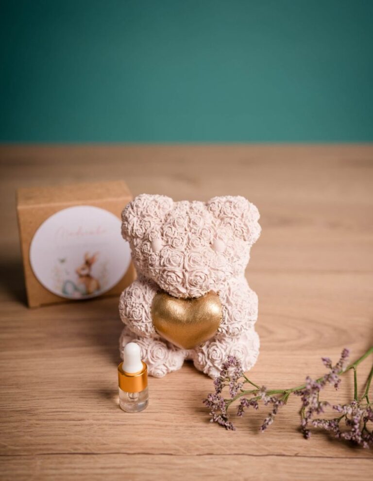 Urso Rosas Grande
